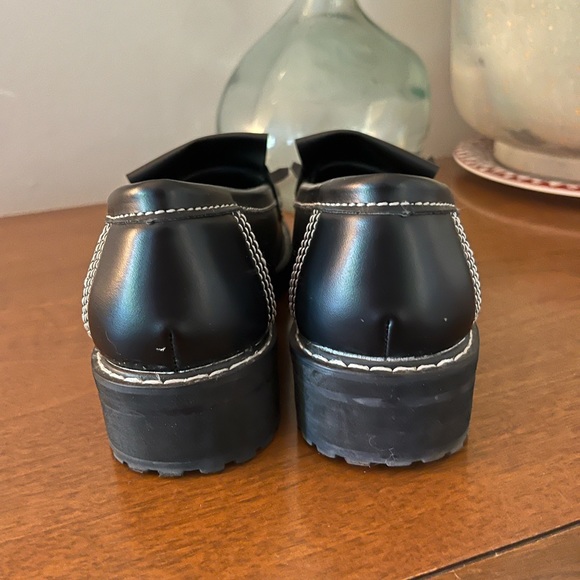 Black Tassel Loafers - Picture 6 of 7